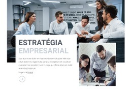 Equipe De Consultoria De Negócios - Página Inicial De Arrastar E Soltar