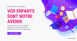 Éducation Future Des Enfants - Code Du Modèle HTML