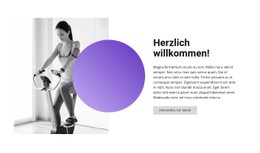 Responsive HTML Für Willkommen Im Sportverein