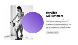 Willkommen Im Sportverein – Website-Design-Vorlage