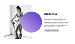 Bienvenue Au Club De Sport – Téléchargement Du Modèle HTML