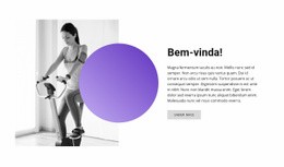 Bem Vindo Ao Clube Desportivo - Design HTML Page Online