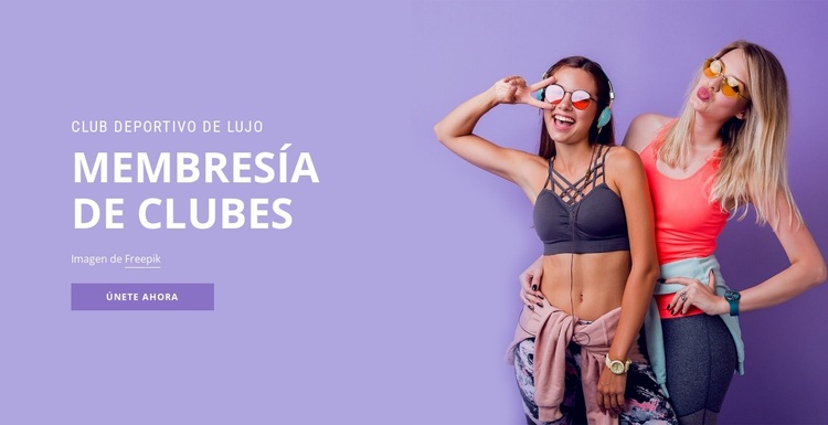 Club de membresía deportiva Tema de WordPress