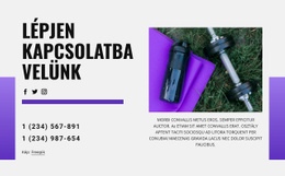 Lépjen Kapcsolatba Velünk Még Ma - Reszponzív HTML-Sablon