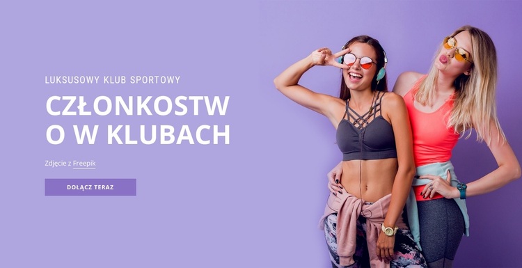 Klub sportowy Motyw WordPress