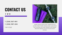 Contact Us Today - Personal Template