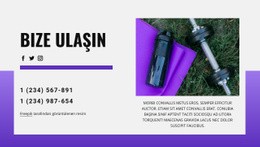 Bize Bugün Ulaşın Için Çok Amaçlı WordPress Teması