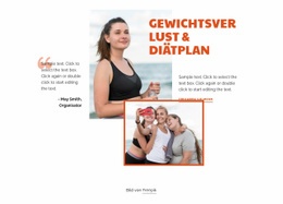 Fitness Und Bodybuilding – Professioneller Website-Builder