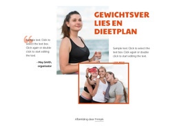 Fitness En Bodybuilding - Aangepast Websiteontwerp