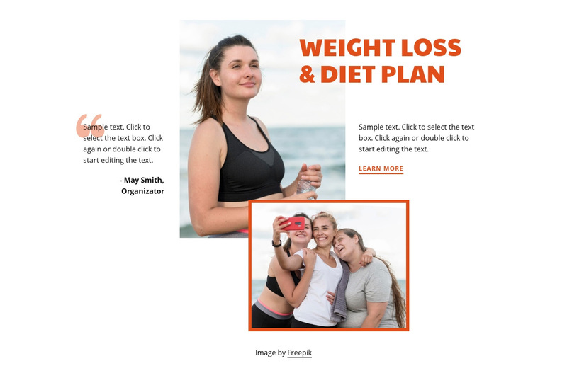 Fitness and bodybuilding Wix Template Alternative