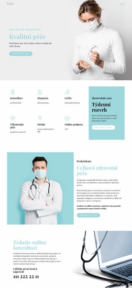 Kvalitní Lékařská Péče – Snadný Design Webových Stránek