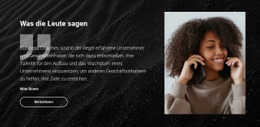 Exklusives Website-Modell Für Testimonials Von Schönheitssalons