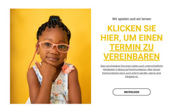 Design-Layout-Funktionalität Für Kindererziehungskurs