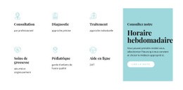 Modèle HTML5 Polyvalent Pour Nos Services De Médecine