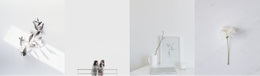 Minimalisme En Photographies - Modèle D'Une Page