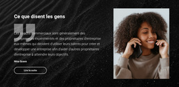 Témoignages De Salons De Beauté - Thème WordPress Simple