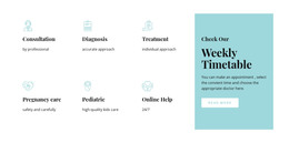 Our Medicine Services - HTML Page Template