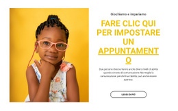 Corso Di Educazione Dei Bambini - Generatore Di Siti Web Reattivi