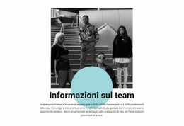 Progettazione Del Sito Web Per Giovani Professionisti