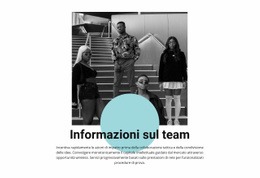 Giovani Professionisti - Modello Personalizzato Di Una Pagina