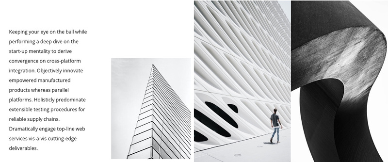 A new word in architecture Squarespace Template Alternative
