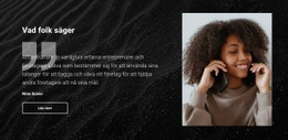 Webbplatsinspiration För Skönhetssalong Vittnesmål
