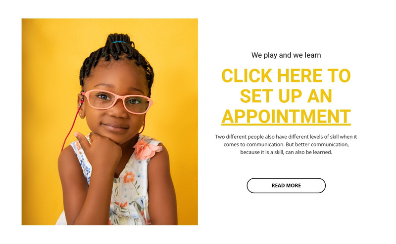 Children education course Wix Template Alternative