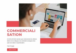 Modèle Polyvalent D'Une Page Pour Marketing D'Entreprise Numérique