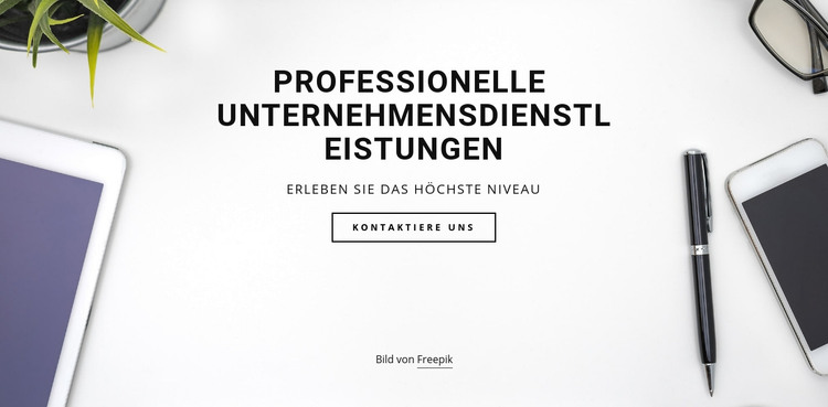 Pro Business Services HTML-Vorlage