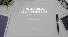 Pro Business Services - HTML5-Zielseite