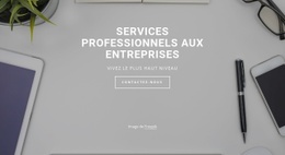 Services Professionnels Professionnels - Maquette De Site Web Gratuite