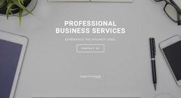 Pro Business Services - HTML5 Landing Page