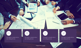 Landing Page Template For We Analyze Businesses