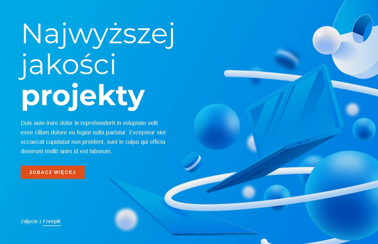 Najwyższej jakości projekty Motyw WordPress