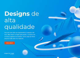 Designs De Alta Qualidade - Modelo De Comércio Eletrônico