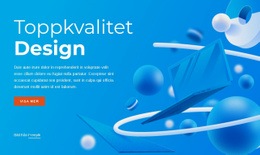 Multifunktionell Webbdesign För Design Av Högsta Kvalitet