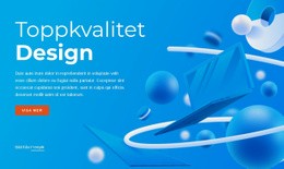 Design Av Högsta Kvalitet - Mallar Webbplatsdesign