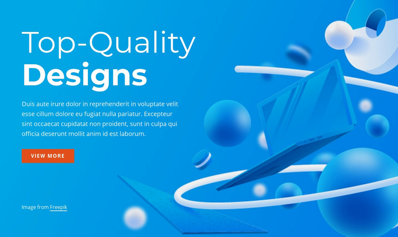 Top quality designs Web Page Design
