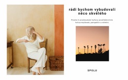 Budování Něčeho Velkého – Osobní Šablony Webových Stránek