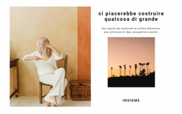 Costruire Qualcosa Di Eccezionale - Progettazione Semplice Del Sito Web