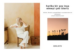 Harika Bir Şey Inşa Etmek - Harika Bir Açılış Sayfası