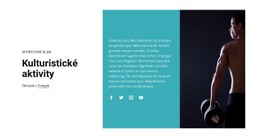 Fitness A Sport - Bezplatná Šablona