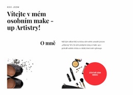 Umělecké Líčení – Stažení Šablony Webu