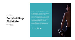 Fitness Und Sport - Kreative Mehrzweckvorlage