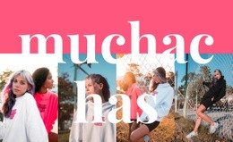 Diseño Web Gratuito Para Colección Sport Niñas