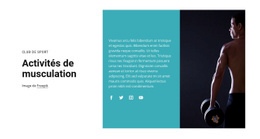 Fitness Et Sport - Conception De Sites Web Gratuite