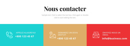 Contactez Notre Entreprise - Thème WordPress Gratuit