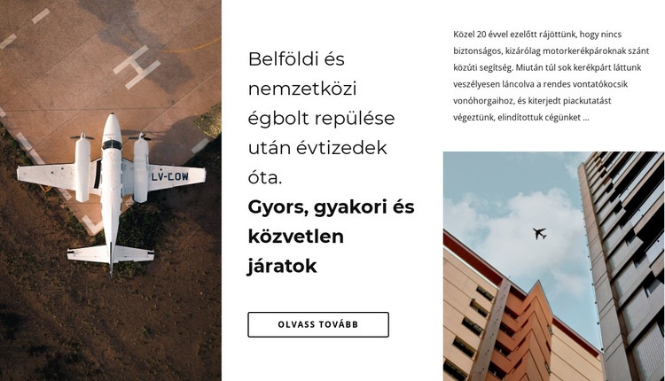 Gyors, gyakori szállítás HTML Sablon