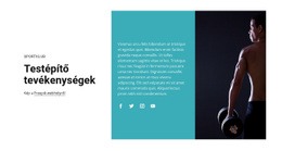 Fitness És Sport - Ingyenes Webhelytervezés