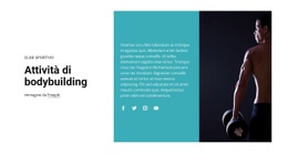 Fitness E Sport - Progettazione Gratuita Di Siti Web